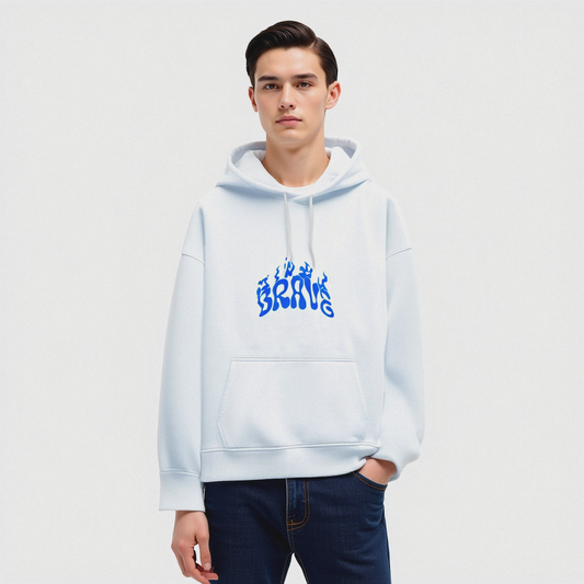 BRAVE Flame Unisex Oversized Hoodie