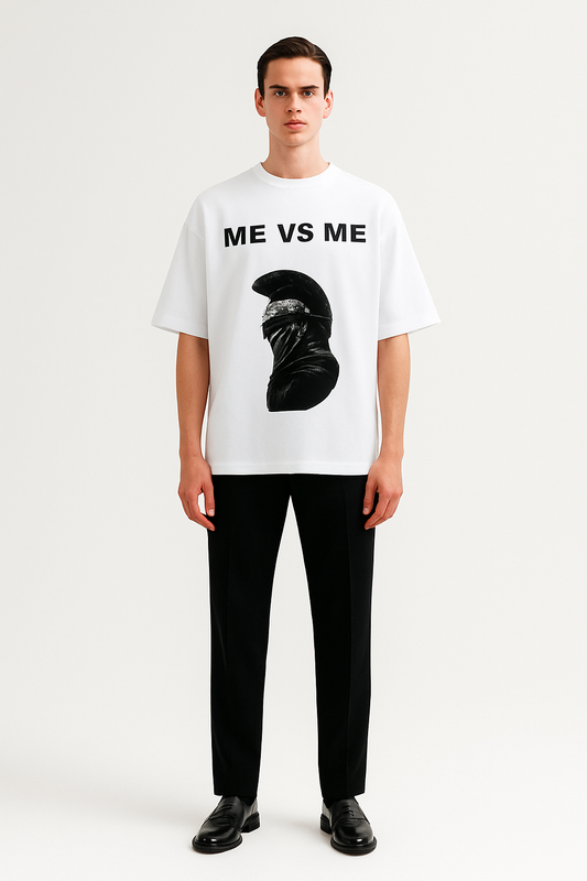 ME VS ME Warrior Unisex Terry Oversized Tee